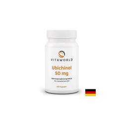 Здраво сърце и енергия - Коензим Q10 (убиквинол), 50 mg x 60 капсули