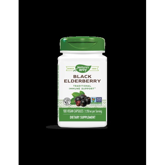 Black Elderberry/ Черен Бъз (плод и цвят) 575 mg х 100 капсули