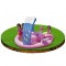 Надуваем забавен център с пързалка Hello Kitty 211x163x121см 57137NP Intex