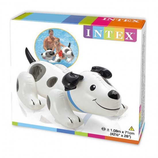 Надуваема играчка с дръжки Кученце 108х71см 57521NP Intex