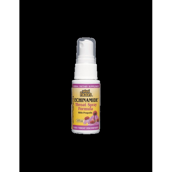 Echinamide® Throat Spray Formula/ Спрей за гърло с ехинацея и прополис x 30 ml/ 50 дози