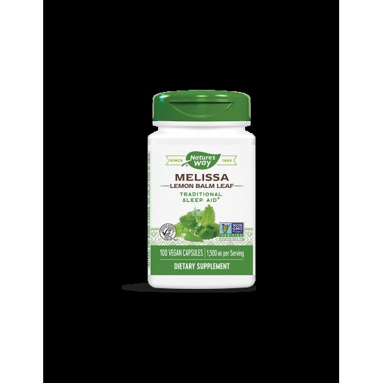 Melissa Lemon Balm Leaf/ Маточина (лист) 500 mg х 100 капсули Melissa Lemon Balm Leaf/ Маточина (лист) 500 mg х 100 капсули