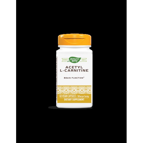 Acetyl L-Carnitine/ Ацетил-Л-Карнитин 500 mg x 60 капсули