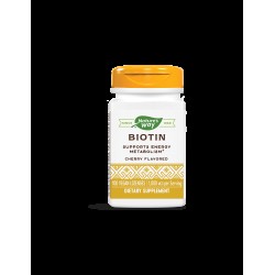 Biotin/ Биотин 1000 mcg x 100 таблетки за смучене Nature’s Way Biotin/ Биотин 1000 mcg x 100 таблетки за смучене Nature’s Way