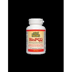 BioPQQ/ Пиролоквинолин квинон 20 mg х 30 капсули Natural Factors BioPQQ/ Пиролоквинолин квинон 20 mg х 30 капсули Natural Factors