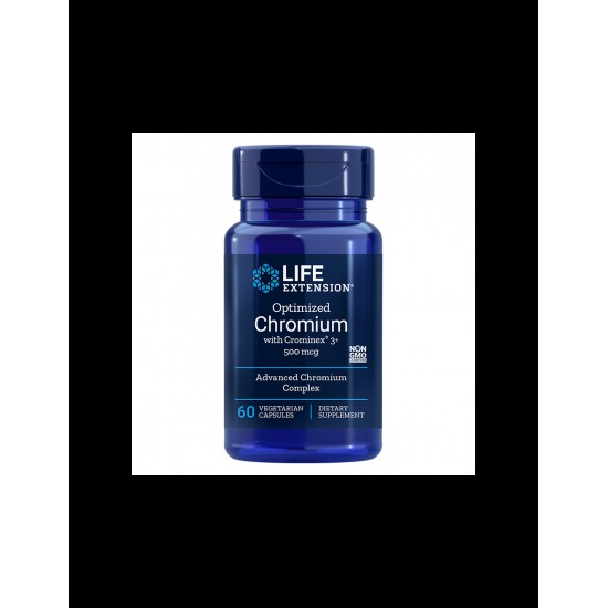 Optimized Chromium with Crominex® 3+/ Хром 500 mcg x 60 капсули Optimized Chromium with Crominex® 3+/ Хром 500 mcg x 60 капсули