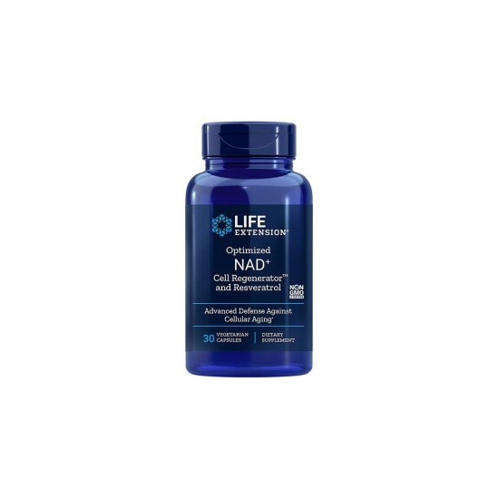 Никотинамид рибозид и ресвератрол - клетъчно здраве - Optimized NAD+ Cell Regenerator™ and Resveratrol, 30 капсули