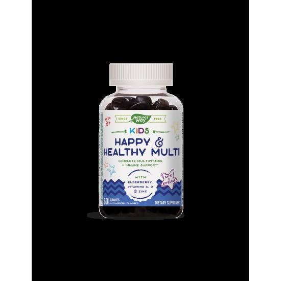 Kids Happy & Healthy Multi / Мултивитамини за деца/, 60 желирани таблетки