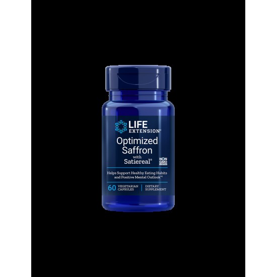 Optimized Saffron with Satiereal®/ Шафран х 60 капсули Optimized Saffron with Satiereal®/ Шафран х 60 капсули