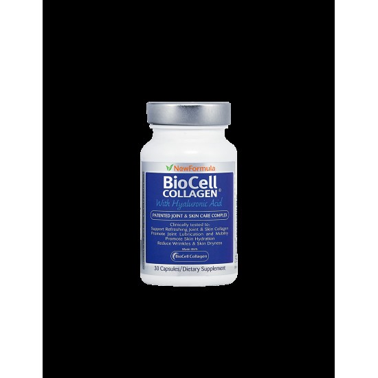 BioCell Collagen® with Hyaluronic Acid / Биосел Колаген 500 mg x 30 капсули Nature’s Way