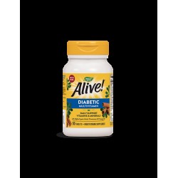 Мултивитамини за диабетици Whole food Алайв! - Alive! Diabetic Multivitamin, 60 таблетки Nature’s Way Мултивитамини за диабетици Whole food Алайв! - Alive! Diabetic Multivitamin, 60 таблетки Nature’s Way
