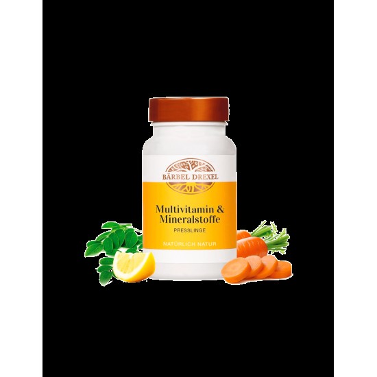 Multivitamin & Mineralstoffe/ Мултивитамини и минерали, 120 таблетки Bärbel Drexel Multivitamin & Mineralstoffe/ Мултивитамини и минерали, 120 таблетки Bärbel Drexel