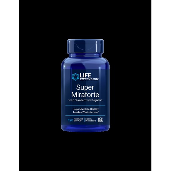 Super Miraforte with Standardized Lignans / Формула за мъже, 120 капсули