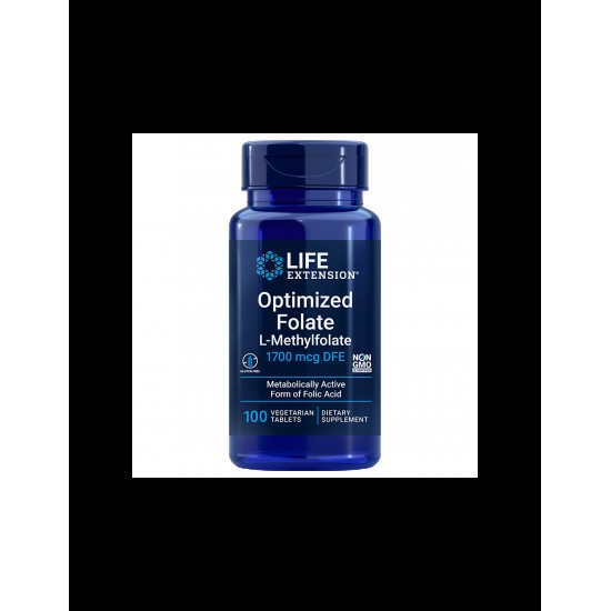 Optimized Folate (L-Methylfolate)/ Фолиева киселина (л-метилфолат) х 100 таблетки Optimized Folate (L-Methylfolate)/ Фолиева киселина (л-метилфолат) х 100 таблетки