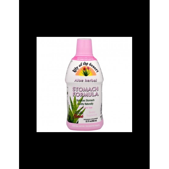 Алое формула срещу киселини в стомаха - Aloe Herbal Stomach Formula, 960 ml