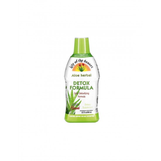 Алое детоксикираща формула - Aloe Herbal Detox Formula, 960 ml