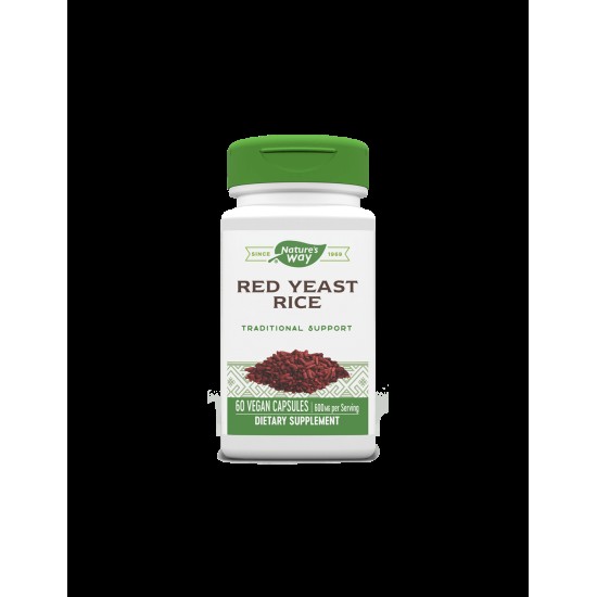 Red Yeast Rice / Червен ориз (дрожди), 60 капсули