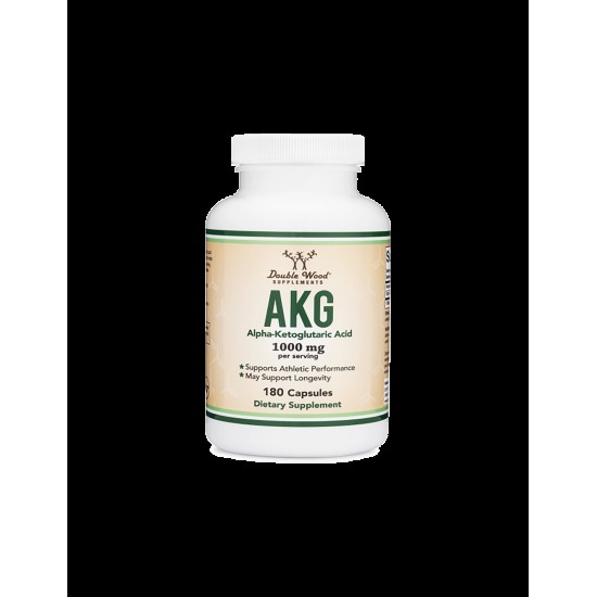 AKG (Alpha Ketoglutaric Acid) / Алфа-кетаглутарова киселина, 180 капсули