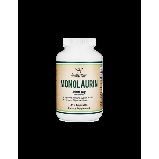 Monolaurin/ Монолаурин, 210 капсули Double Wood Monolaurin/ Монолаурин, 210 капсули Double Wood