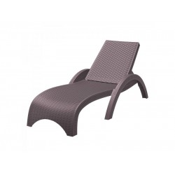 Шезлонг Фиджи кафяв  Шезлонг Фиджи кафяв