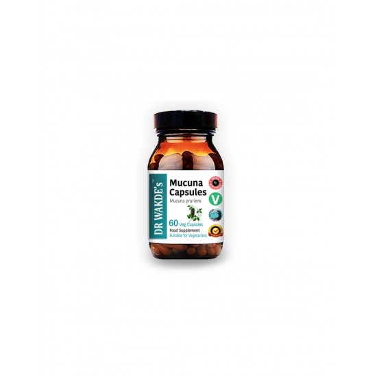 Mucuna Pruriens / Мукуна Пруриенс Аюрведа, 60 капсули DR WAKDE’s Mucuna Pruriens / Мукуна Пруриенс Аюрведа, 60 капсули DR WAKDE’s
