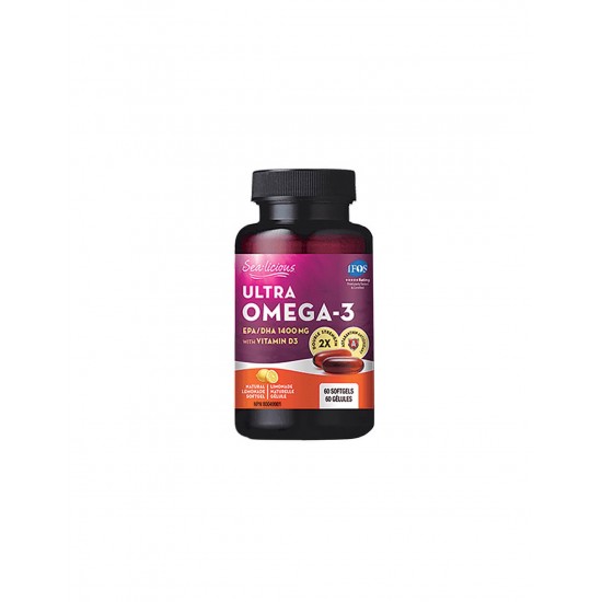 Sea-Licious® Ultra Omega-3 with Vitamin D3 - Омега-3 + витамин D3, 60 софтгел капсули