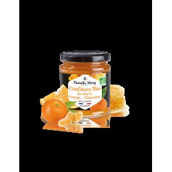 Био конфитюр с мед, портокали и клементини, 220 g