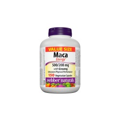 Maca Energy with Ginseng - Мака и Корейски женшен, 150 капсули