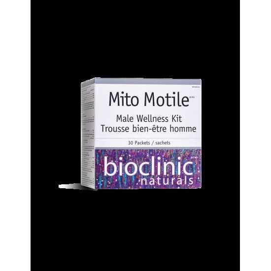 Mito Motile™ Male Wellness Kit - Фертилитет формула за мъже, 30 пакетчета Natural Factors Mito Motile™ Male Wellness Kit - Фертилитет формула за мъже, 30 пакетчета Natural Factors