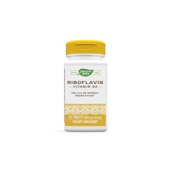 Витамин В2 (рибофлавин) - Клетъчна енергия, тонус и зрение, 400 mg, 30 таблетки