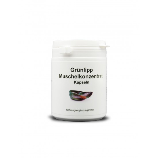 Grünlipp Muschelkonzentrat - Зеленоуста мида 500 mg, 120 капсули Karl Minck