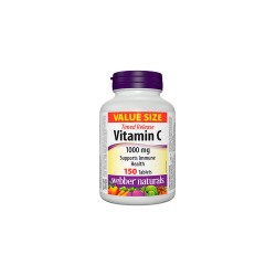 Vitamin C Timed Release 1000 mg - Витамин С 1000 mg (с удължено освобождаване), 150 таблетки Vitamin C Timed Release 1000 mg - Витамин С 1000 mg (с удължено освобождаване), 150 таблетки