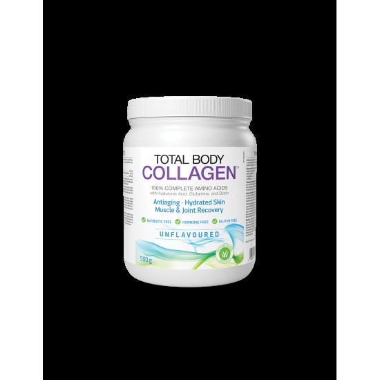 Хидролизиран говежди колаген, с хиалуронова киселина, глутамин и биотин - Total Body Collagen™, 500 g