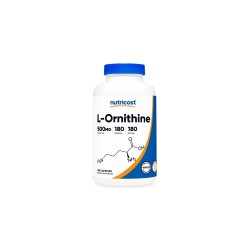 Детоксикация и черен дроб - Л-Орнитин, L-Ornithinе, 500 mg х 180 капсули