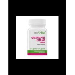 Антиоксидант - McVital Екстракт от нар, 60 капсули