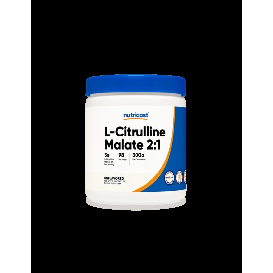 Мускулна маса - Л-Цитрулин (малат)  L-Citrulline, 300 g