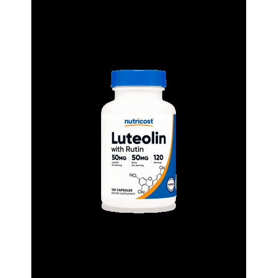 Антиоксидант - Лутеолин + Рутин Комплекс, 120 капсули, 120 дози
