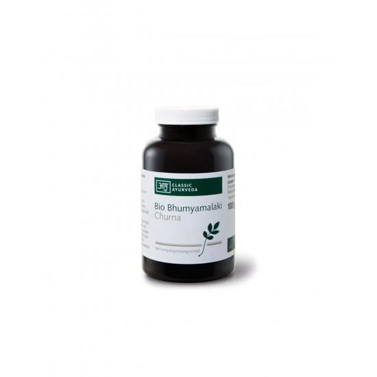 Бъбреци и черен дроб - Бумямалаки Чурна (Bhumyamalaki Churna) Ayurveda Био, 100 g Бъбреци и черен дроб - Бумямалаки Чурна (Bhumyamalaki Churna) Ayurveda Био, 100 g