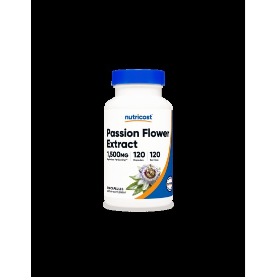 Стрес и напрежение - Пасифлора (Passion Flower Extract ), 375 mg х120 капсули