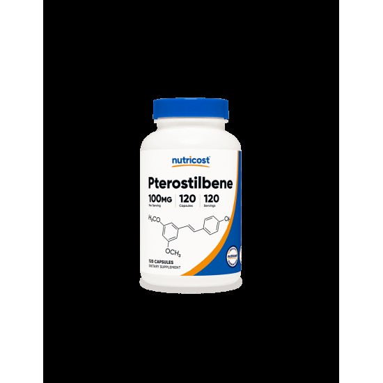 Мозъчна функция - Птеростилбен (Pterostilbene), 100 mg x 120 капсули