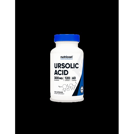 Мускулна функция - Урсолова киселина (Ursolic Acid), 120 капсули