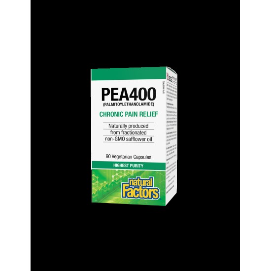 Против болка и възпаление - ПЕА (палмитоелетаноламид), 400 mg x 90 V капсули