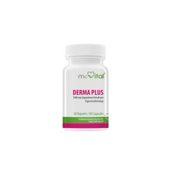 Коса и кожа - Дерма плюс (Derma Plus) McVital, 60 капсули
