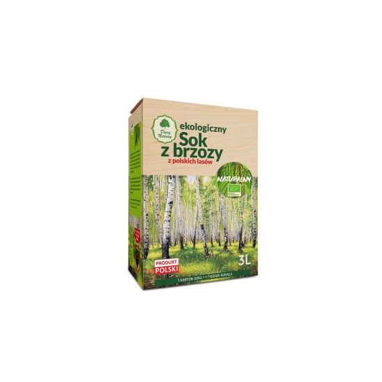 Био брезов сок - Детоксикация, тонус, силен имунитет, 3 литра