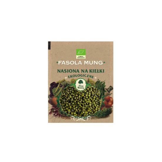 Боб мунг - Семена за кълнове Био, 50 g Dary Natury Боб мунг - Семена за кълнове Био, 50 g Dary Natury