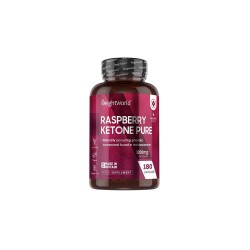 Горене на мазнини - Малинови кетони, 1200 mg х180 капсули Weight Worl