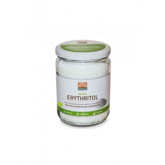 Еритритол (organic), 400 g Mattisson Healthstyle