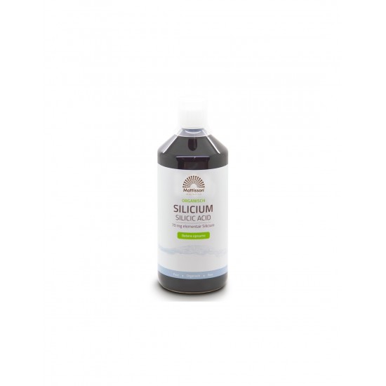 Коса, кожа и нокти - Силиций Organic, 1000 ml Mattisson Healthstyle