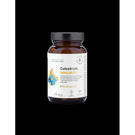 Коластра Имуно + БиоПерин 60 капсули