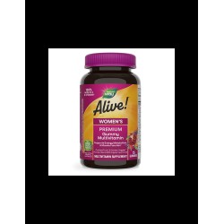 Alive! Women's Premium Gummies Multivitamin / Алайв! Премиум мултивитамини за жени, 75 желирани таблетки Nature’s Way Alive! Women's Premium Gummies Multivitamin / Алайв! Премиум мултивитамини за жени, 75 желирани таблетки Nature’s Way